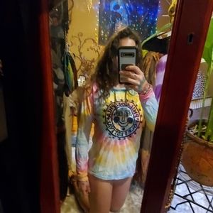 Tie dye light weight sweatshirt